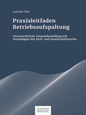 cover image of Praxisleitfaden Betriebsaufspaltung